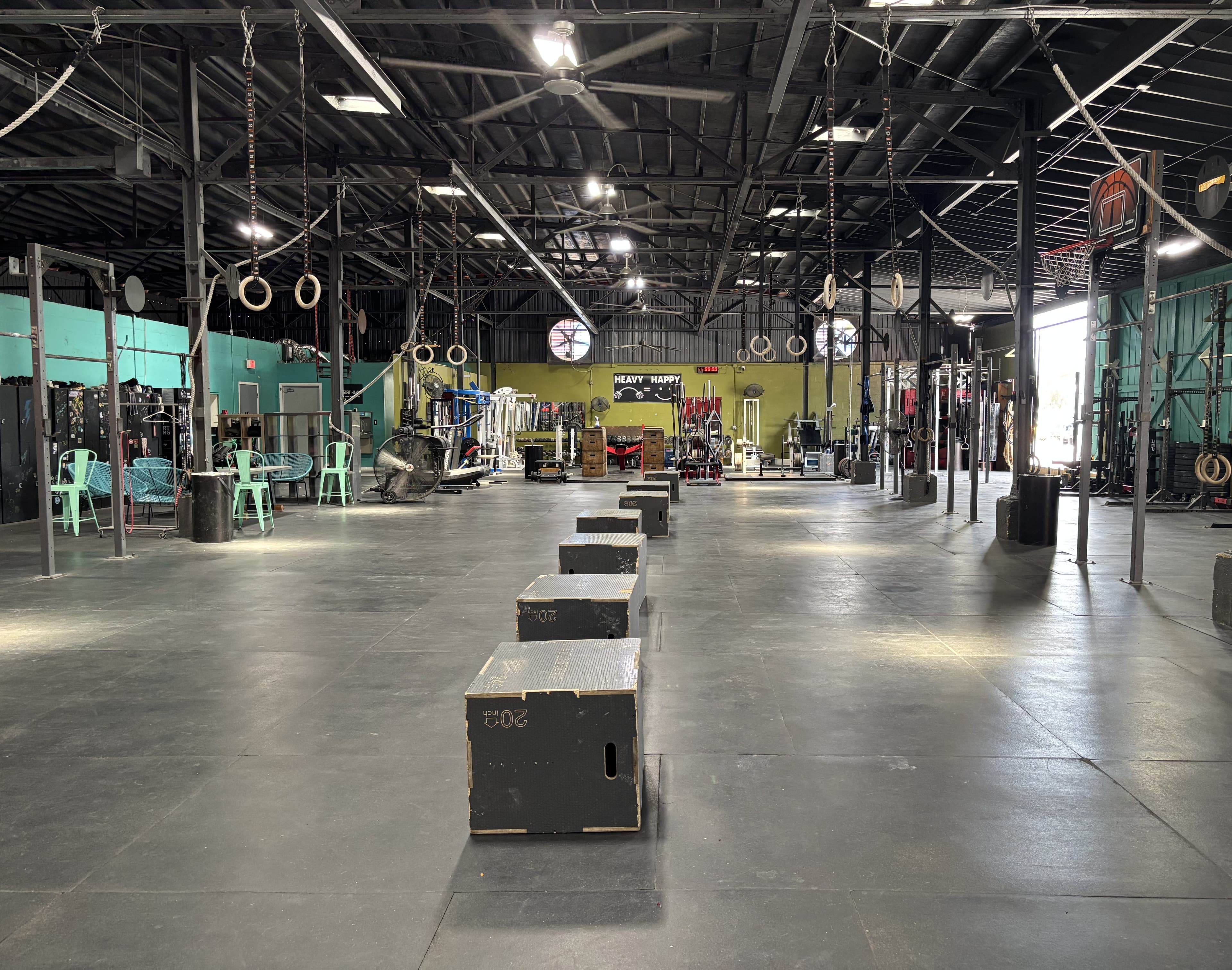 CrossFit Havoc training floor, Bradenton FL